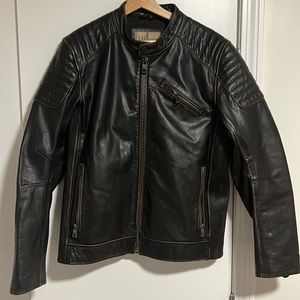 Wilson’s Leather Bomber - Medium in Black(looks brown)
